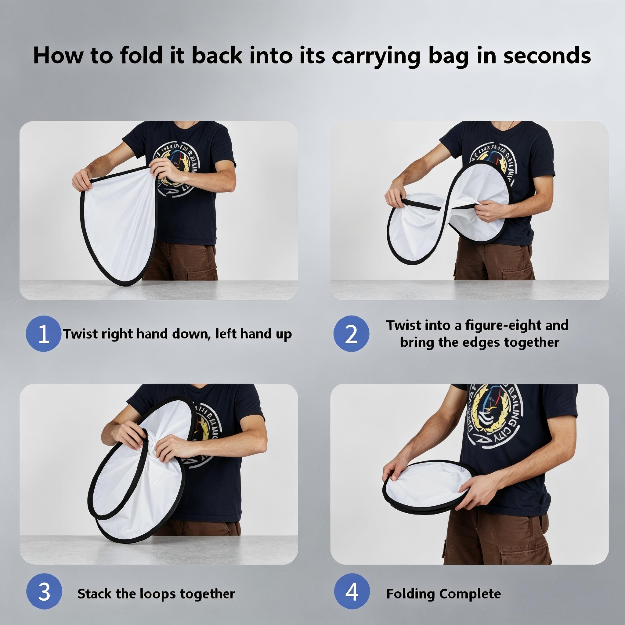 Panel de Luz Plegable Portátil - Photography Lighting Kit Portable reseña y precio