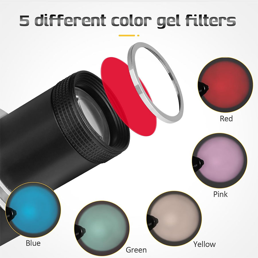 Kit de Snoot óptico cónico de  - Photography Lighting Kit Godox reseña y precio