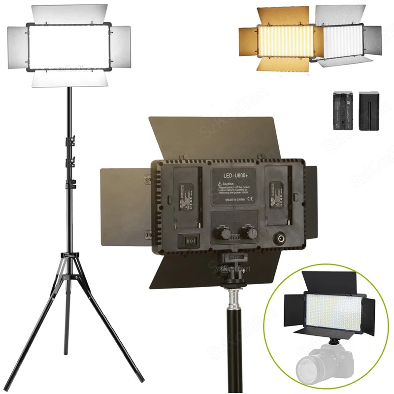 Kit de iluminación LED para es - Video Light Panel Led reseña y precio